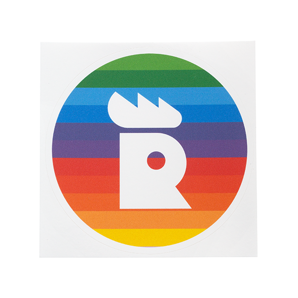 Rooster Teeth Pride Icon 3" Decal
