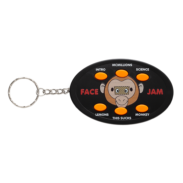 Face Jam Noise Maker Keychain