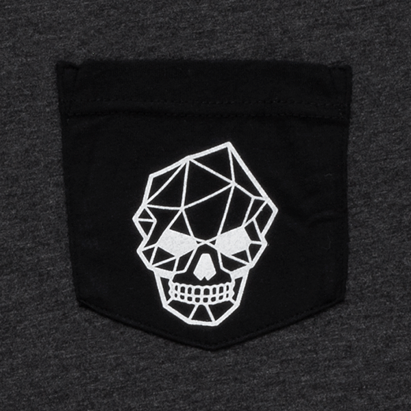 Death Battle Skull Pocket T-Shirt