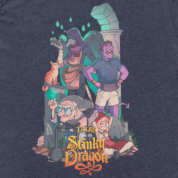 Tales from the Stinky Dragon Grotethe T-Shirt