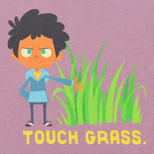 Camp Camp Max Touch Grass T-Shirt
