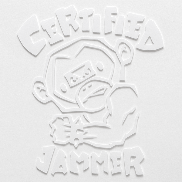 Face Jam Certified Jammer Die-Cut Vinyl Decal