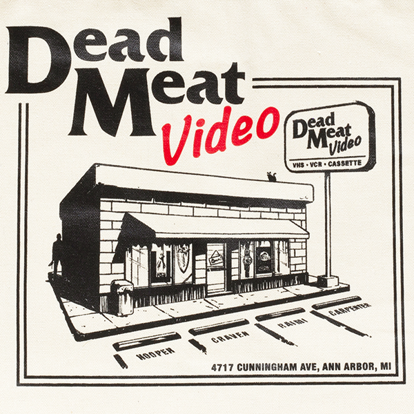 Dead Meat Video Tote Bag