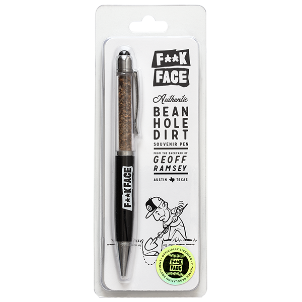F**kface Bean Hole Pen – Rooster Teeth Store