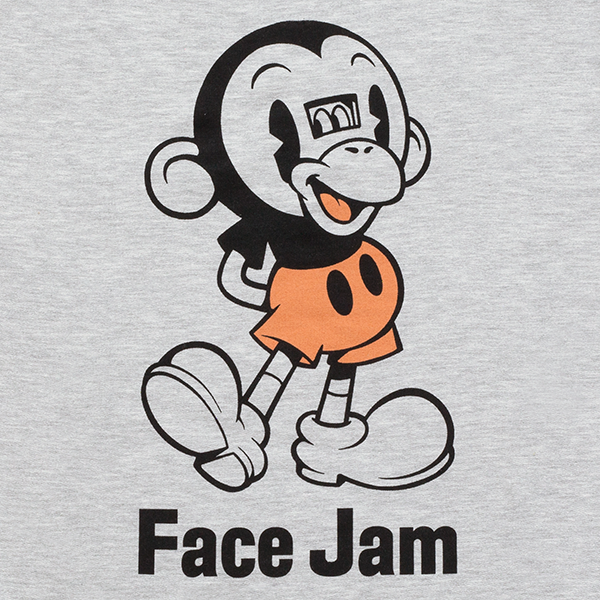 Face Jam Monkey Mouse Crewneck