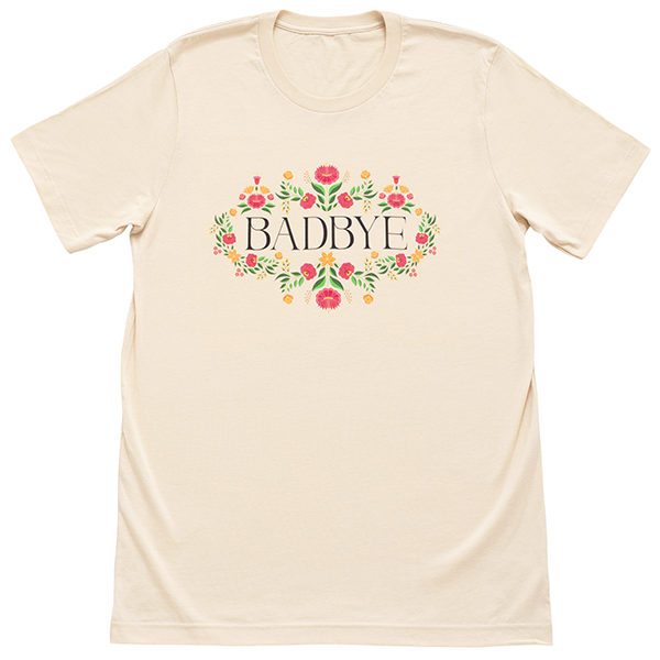 30 Morbid Minutes Badbye Needlepoint T-Shirt