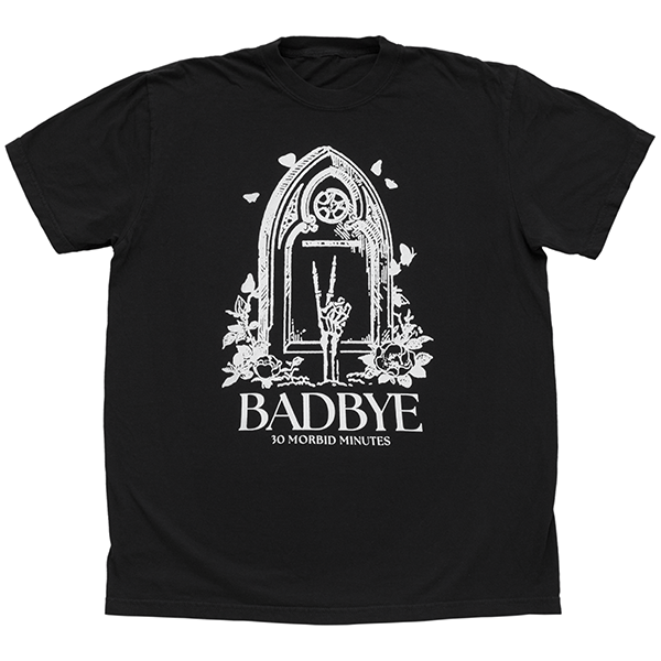 30 Morbid Minutes Badbye Tombstone Heavyweight T-Shirt