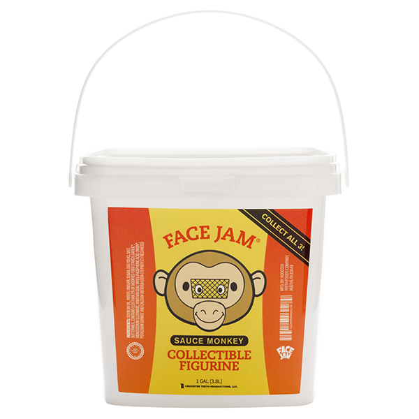 Face Jam Sauce Monkey Vinyl Toy