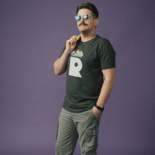 Rooster Teeth Pride Icon T-shirt