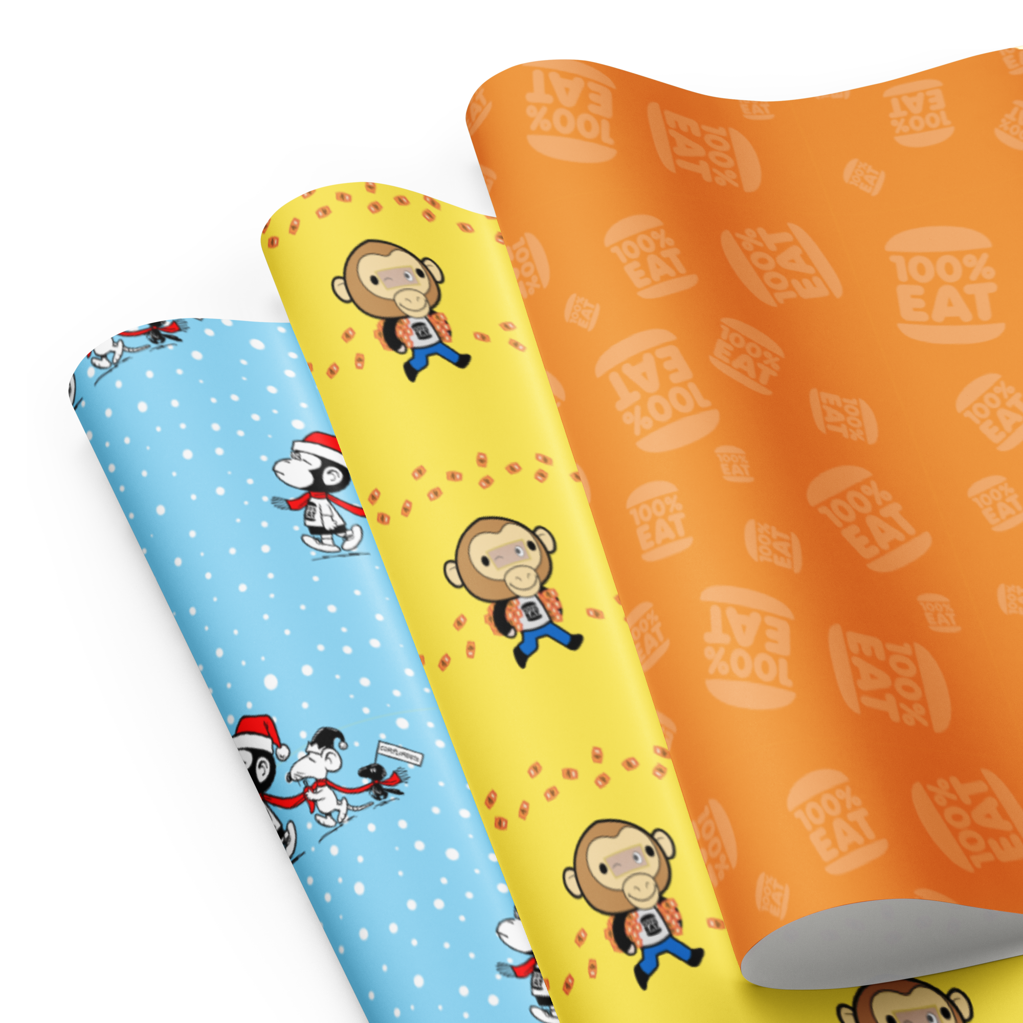 Face Jam Wrapping Paper Sheets