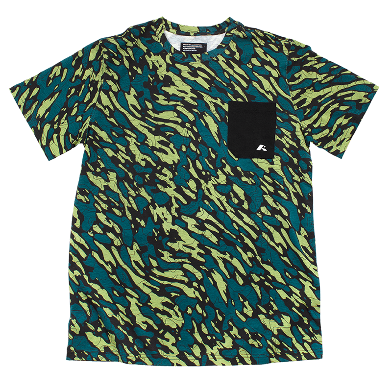 ACHIEVE Uncharted Territory Camo Pocket T-Shirt
