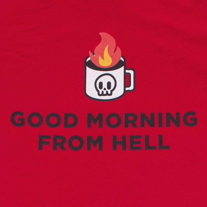 Good Morning From Hell Logo T-Shirt