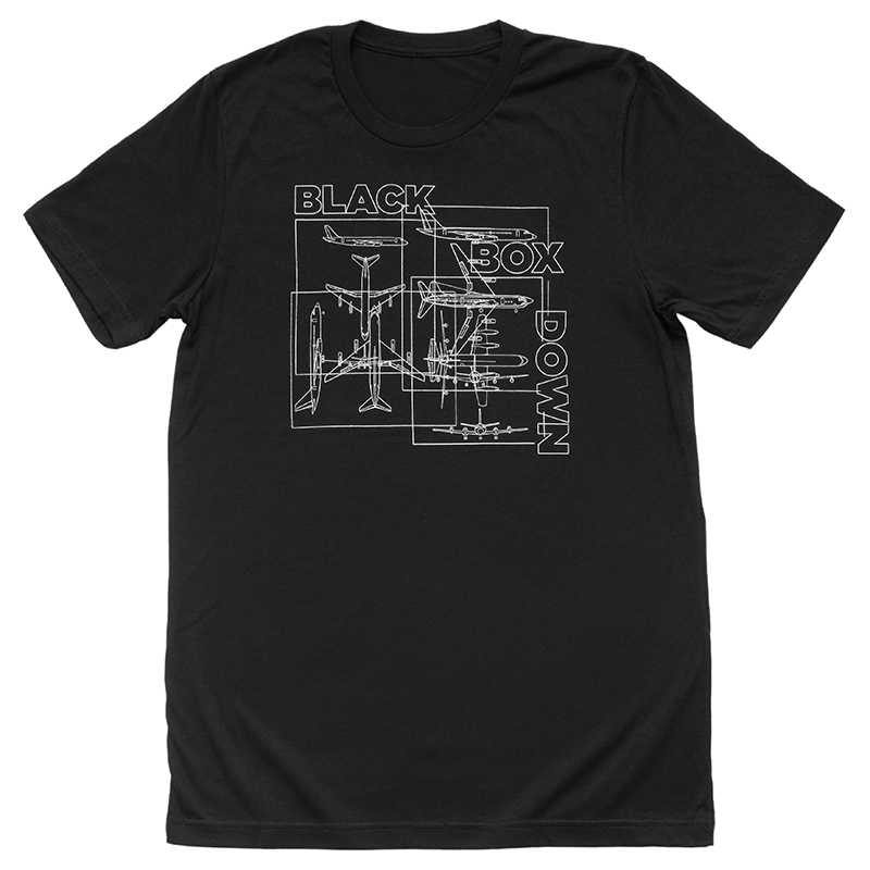 Black Box Down Schematics T-Shirt