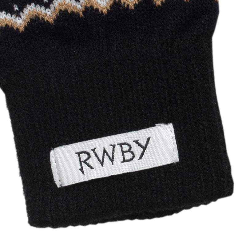 RWBY Holiday Gloves