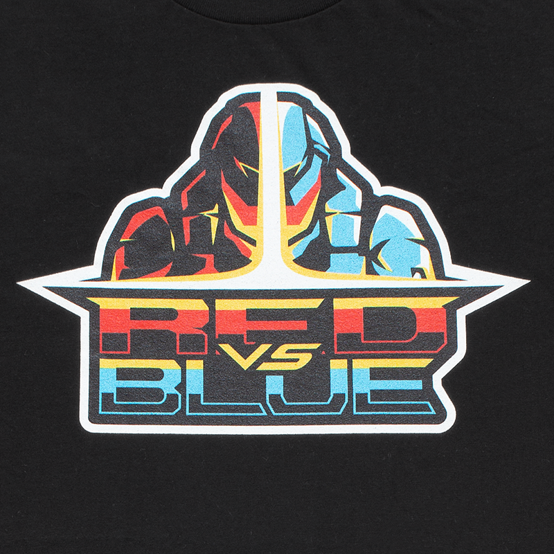 Red vs. Blue Team Logo T-Shirt