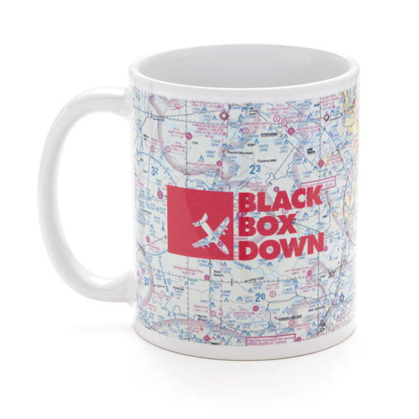 Black Box Down Chart Mug