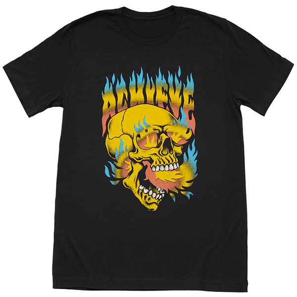 ACHIEVE Skulls Fire T-Shirt