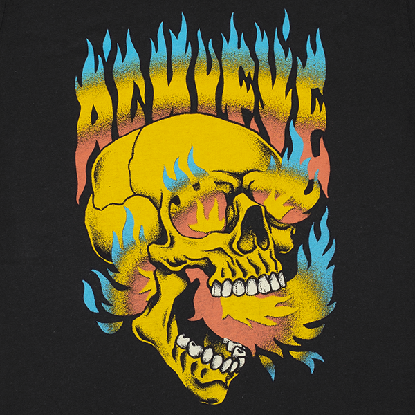 ACHIEVE Skulls Fire T-Shirt