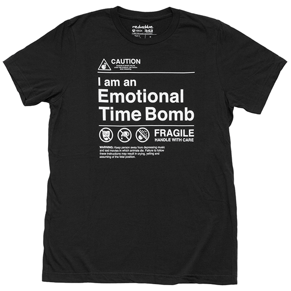 Red vs. Blue Emotional Time Bomb T-Shirt