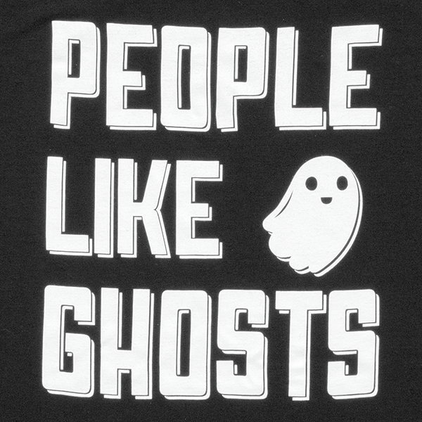 Funhaus People Like Ghosts Glow in The Dark T-Shirt