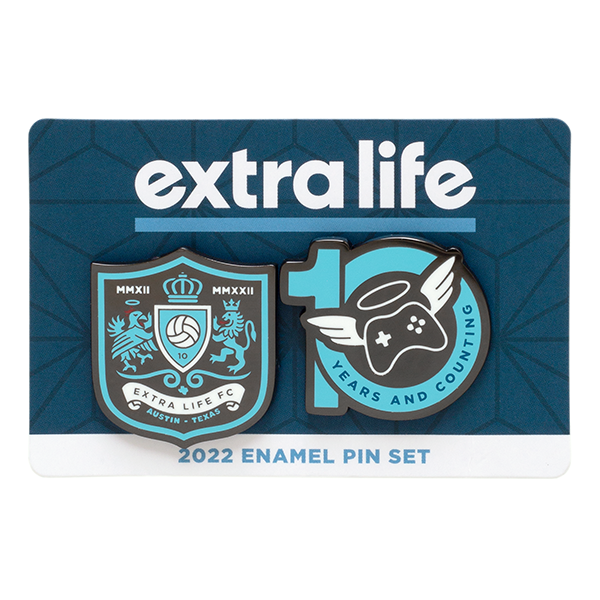 Extra Life 2022 FC Enamel Pin Set