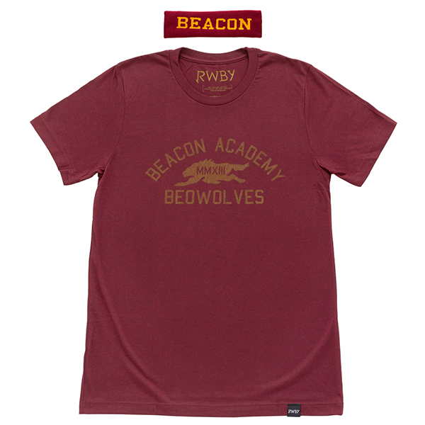 RWBY Beacon Academy Sweatband & T-Shirt Souvenir Pack
