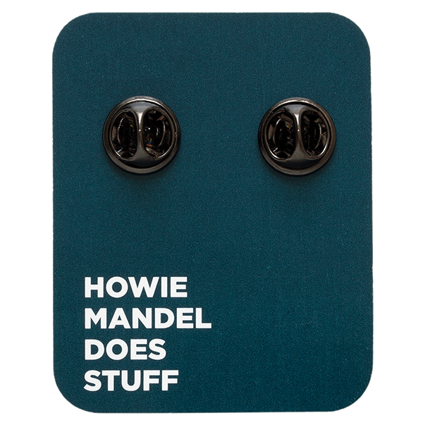 Howie Mandel - Stuff Blocks Enamel Pin