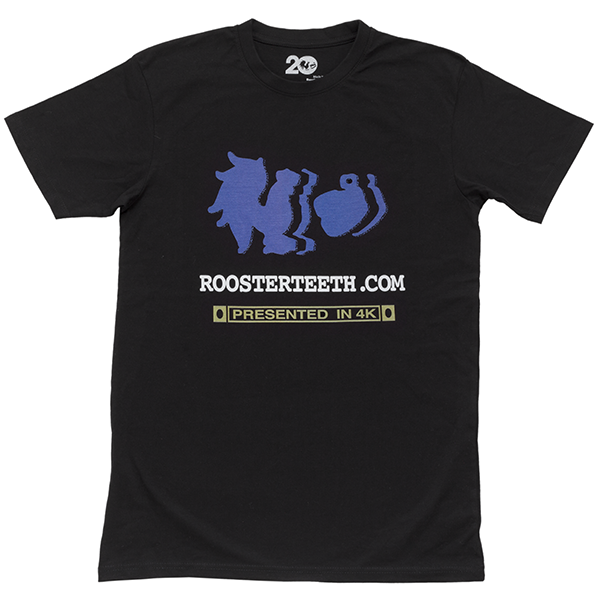 Rooster Teeth Dot Com 4K Heavyweight T-Shirt