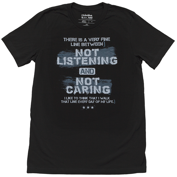 Red vs. Blue Not Caring T-Shirt