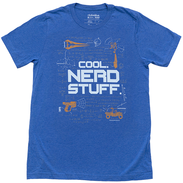 Red vs. Blue Nerd Stuff T-Shirt