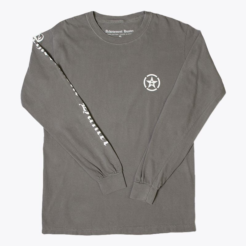 Achievement Hunter Distressed Long Sleeve T-Shirt 