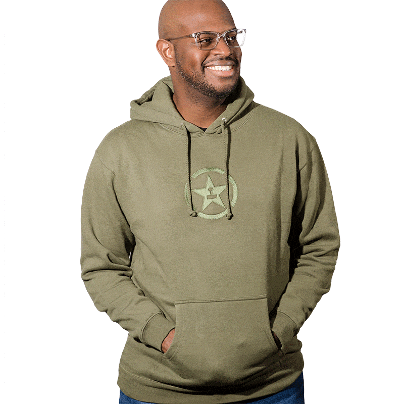 Achievement Hunter Embroidered Logo Pullover Hoodie 