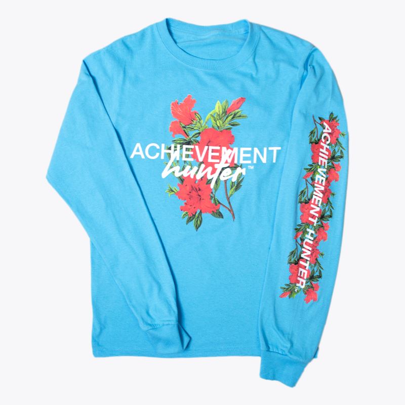 Achievement Hunter Florals Long Sleeve T-Shirt 