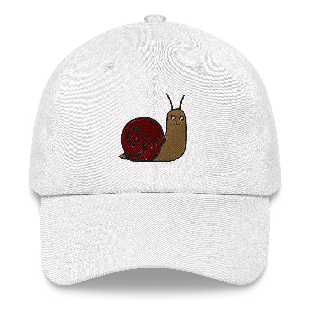 Death Snail Embroidered Dad Hat