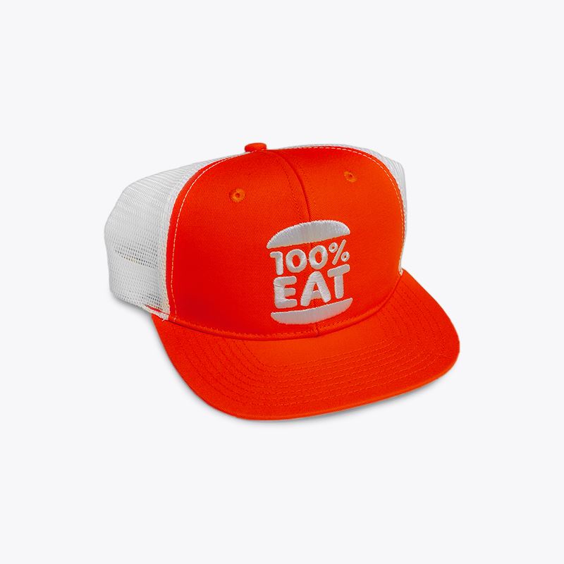 Face Jam 100% Eat Trucker Hat 