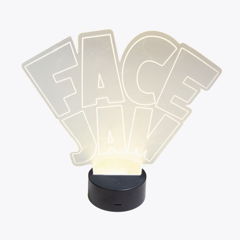 Face Jam Logo Acrylic Light 