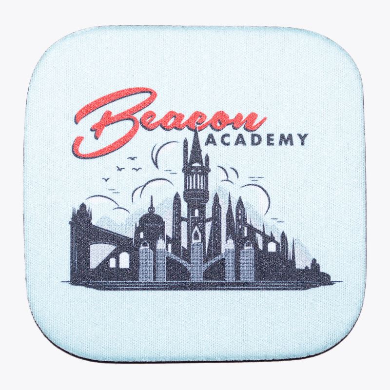 RWBY Beacon Academy Postcard Coasters 