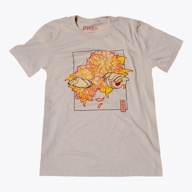 RWBY Ember Celica Floral T-Shirt 